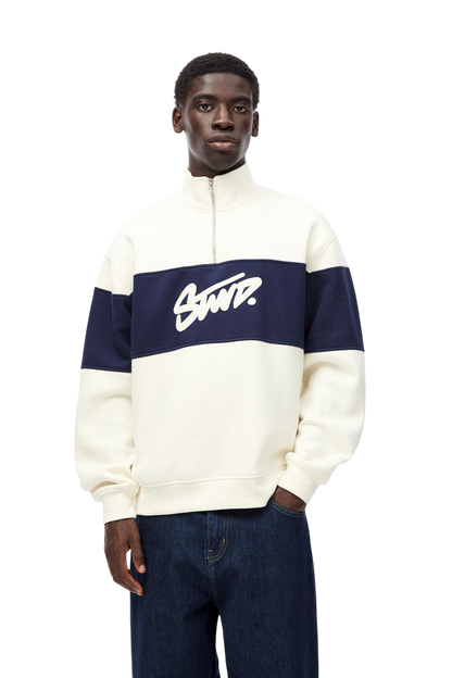 Zip-up Sweatshirt With STWD Panel