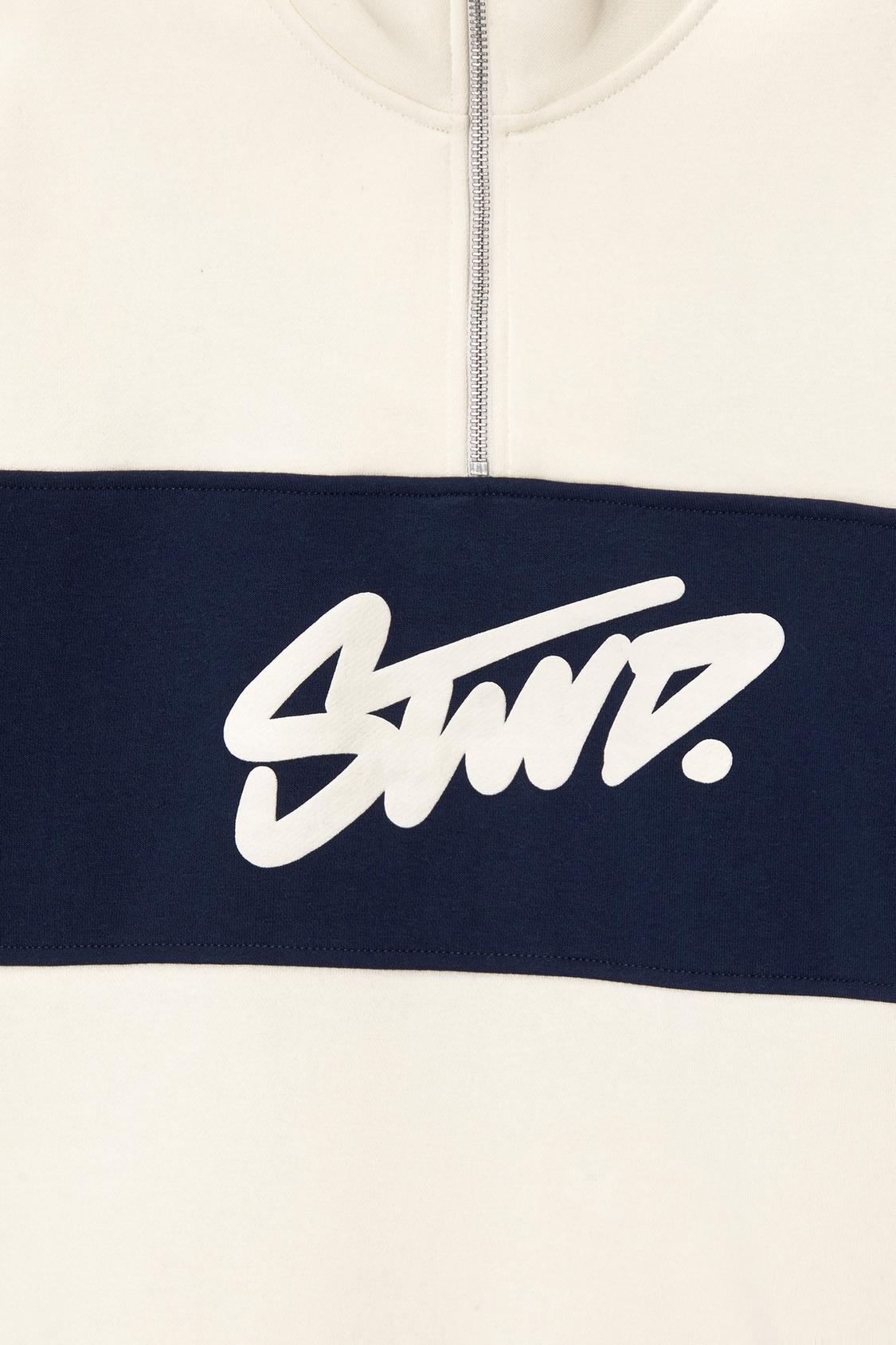 Zip-up Sweatshirt With STWD Panel